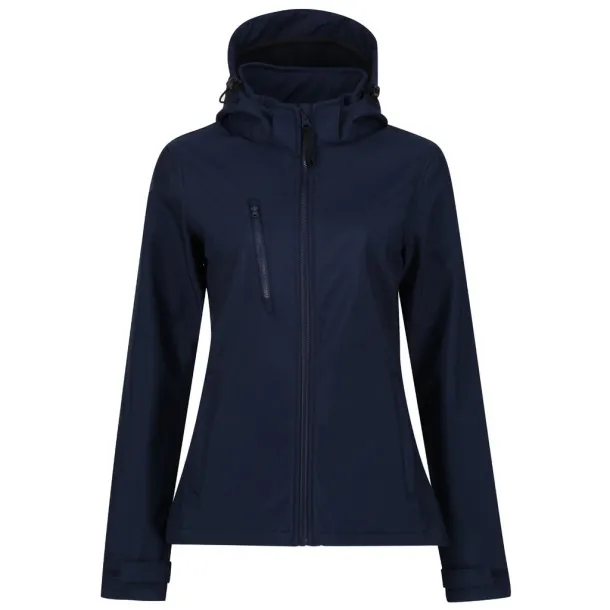  Women's Venturer 3-Layer Hooded Softshell Jacket - Regatta Professional Navy