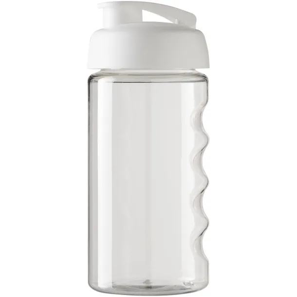 H2O Bop® 500 ml flip lid sport bottle - Unbranded White White