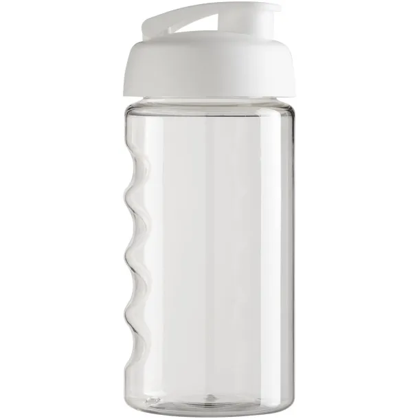 H2O Bop® 500 ml flip lid sport bottle - Unbranded White White