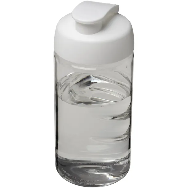 H2O Bop® 500 ml flip lid sport bottle - Unbranded White White