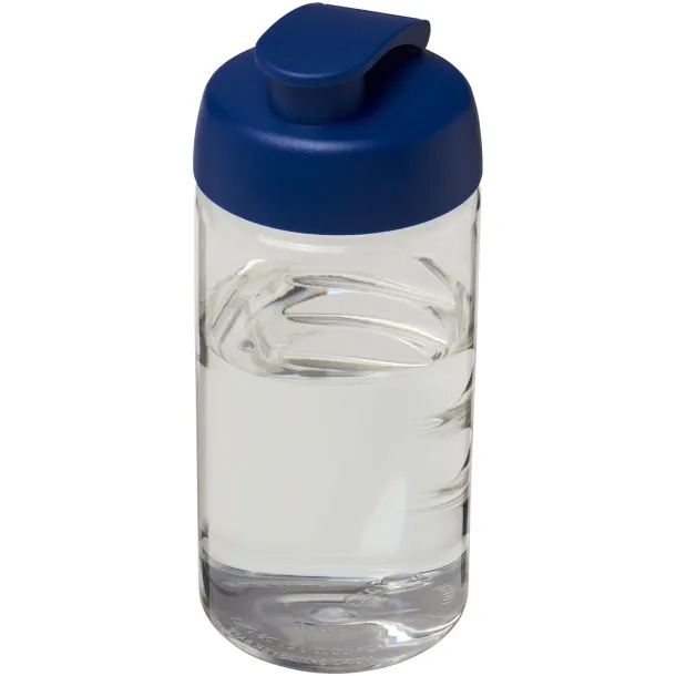 H2O Bop® 500 ml flip lid sport bottle - Unbranded White Blue