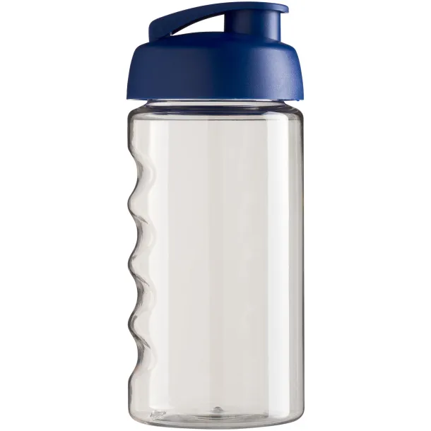 H2O Bop® 500 ml flip lid sport bottle - Unbranded White Blue