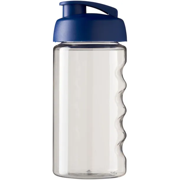 H2O Bop® 500 ml flip lid sport bottle - Unbranded White Blue