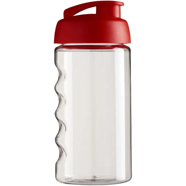 H2O Bop® 500 ml flip lid sport bottle - Unbranded White Red