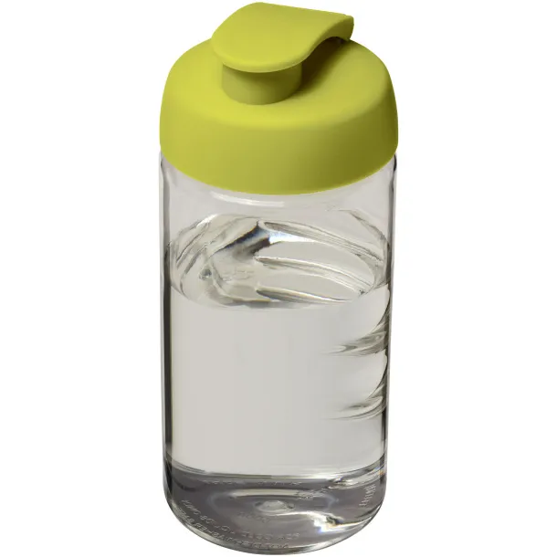 H2O Bop® 500 ml flip lid sport bottle - Unbranded White Lime