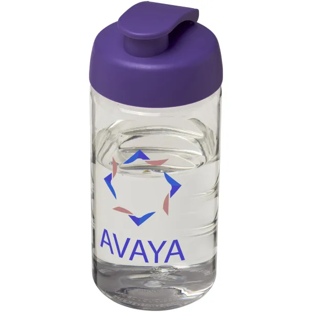 H2O Bop® 500 ml flip lid sport bottle White Purple