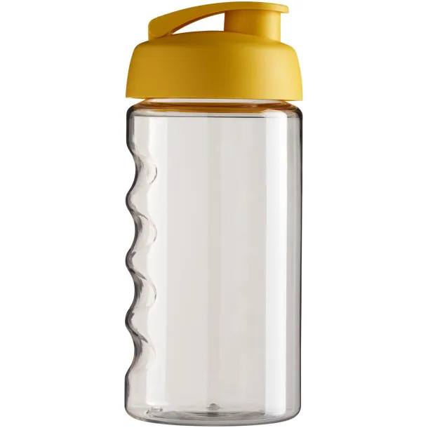 H2O Bop® 500 ml flip lid sport bottle - Unbranded White Yellow