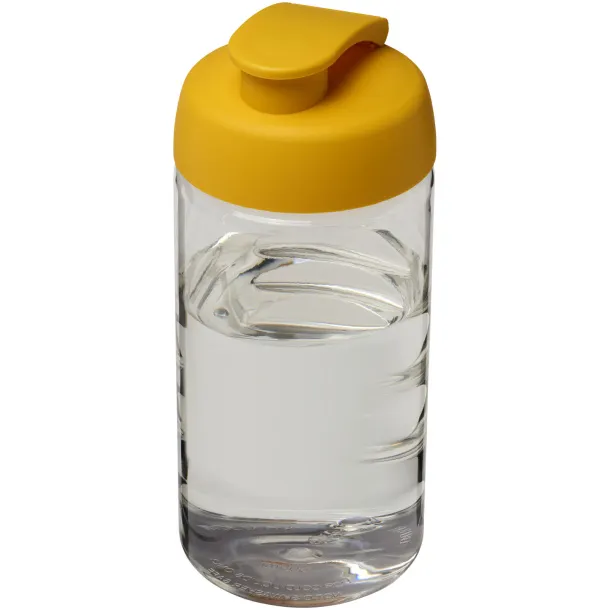 H2O Bop® 500 ml flip lid sport bottle - Unbranded White Yellow