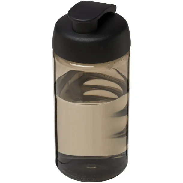 H2O Bop® 500 ml flip lid sport bottle Charcoal Solid black