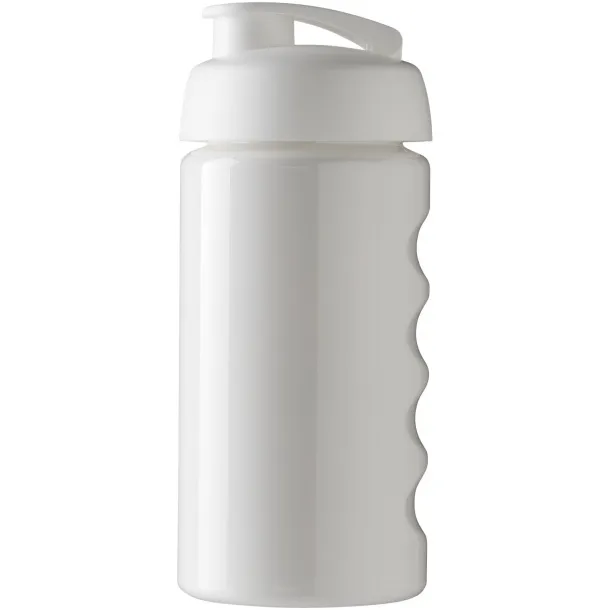 H2O Bop® 500 ml flip lid sport bottle - Unbranded White