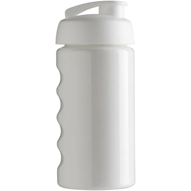 H2O Bop® 500 ml flip lid sport bottle - Unbranded White