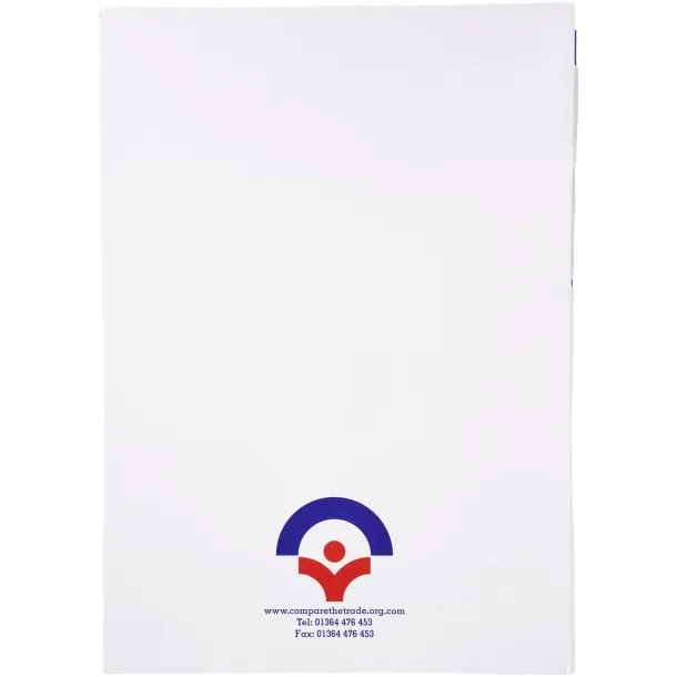 Essential conference pack A4 notepad and pen - Unbranded White Blue