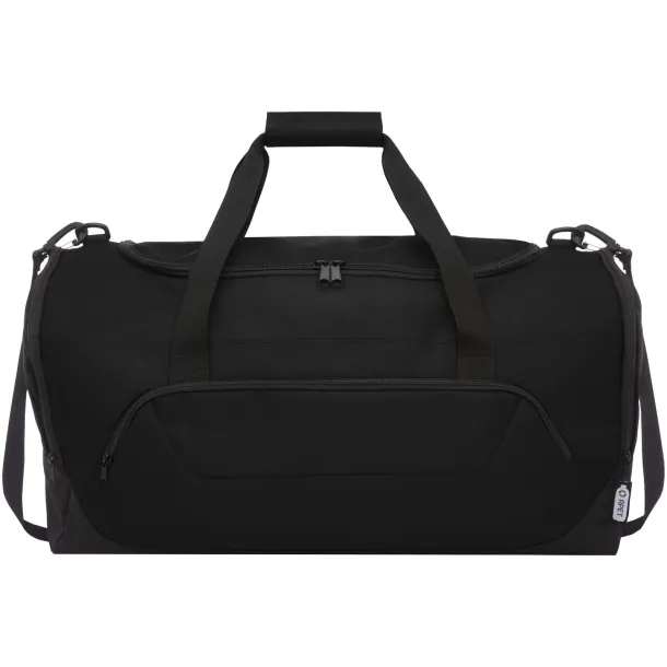 Retrend RPET duffel bag Solid black