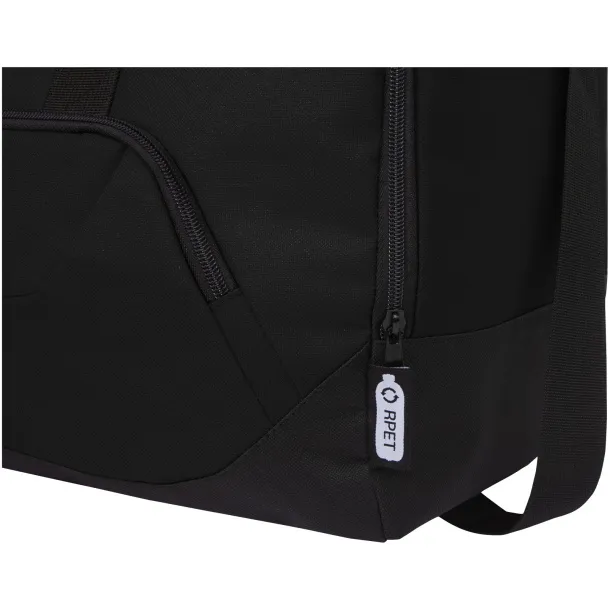 Retrend RPET duffel bag - Unbranded Solid black