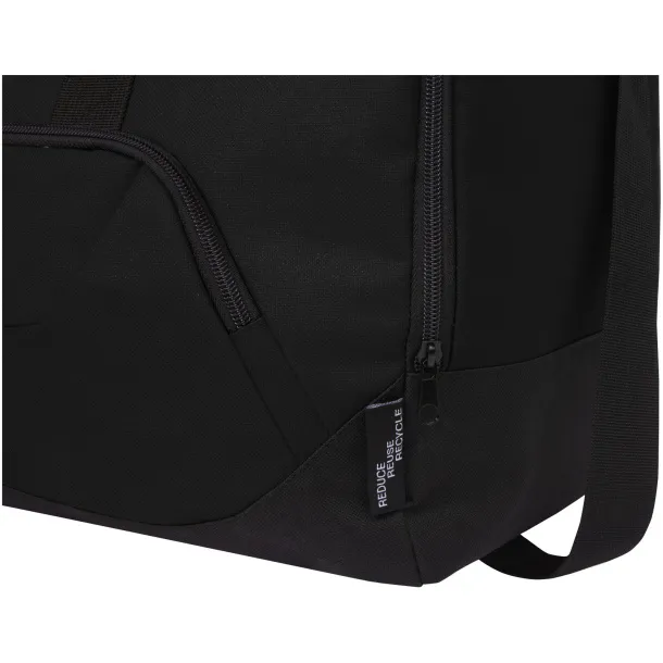 Retrend RPET duffel bag - Unbranded Solid black