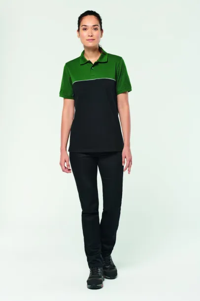  Unisex eco-friendly dvobojna polo majica kratkih rukava, 220 g/m2 - Designed To Work Mornarsko plava Kraljevski plava