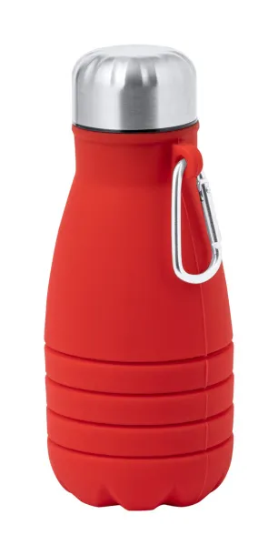 Jalor sklopiva sportska boca, 550 ml Crvena