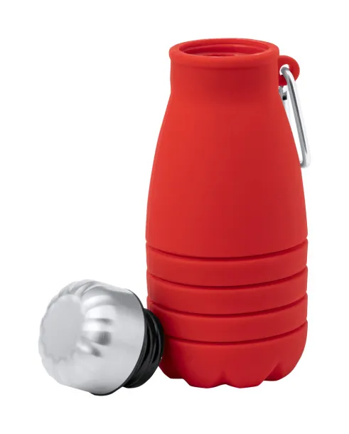 Jalor sklopiva sportska boca, 550 ml Crvena