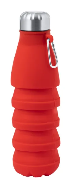 Jalor sklopiva sportska boca, 550 ml Crvena