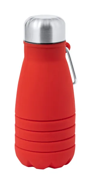 Jalor sklopiva sportska boca, 550 ml Crvena