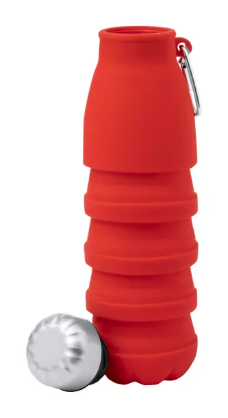 Jalor sklopiva sportska boca, 550 ml Crvena