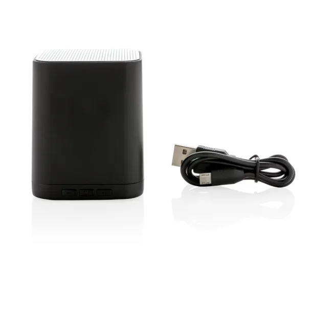  Light up logo wireless speaker - XD Collection Black 