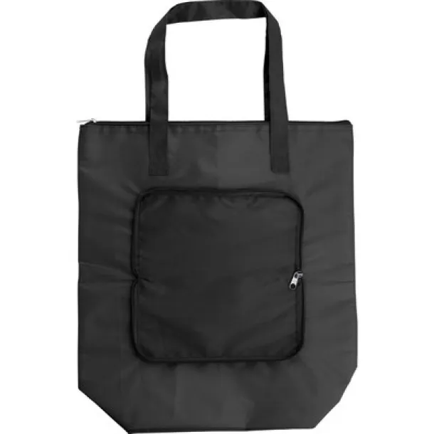  Foldable cooler bag, shopping bag black