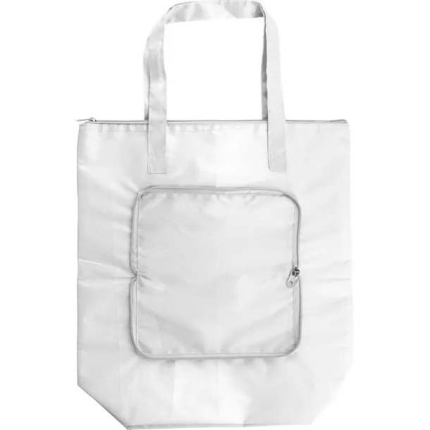  Foldable cooler bag, shopping bag white