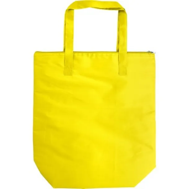  Foldable cooler bag, shopping bag yellow