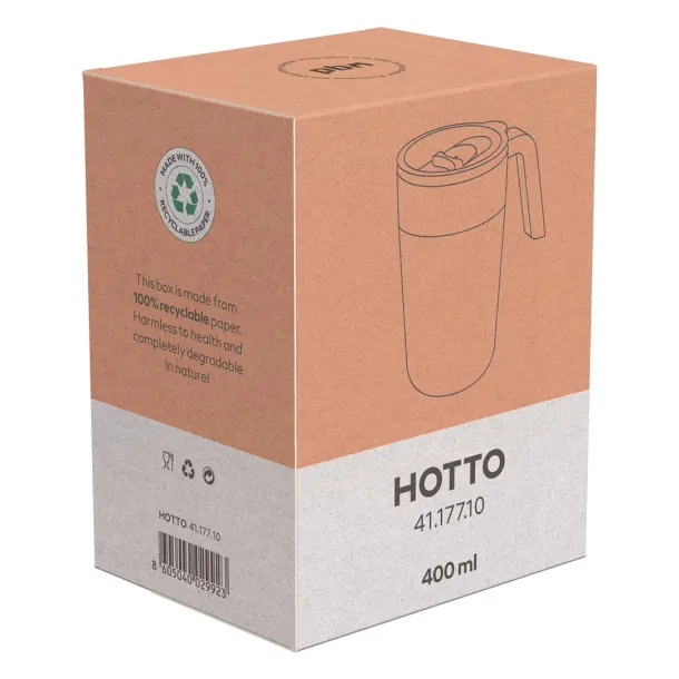 HOTTO Putna šalica, 400 ml - CASTELLI Crna