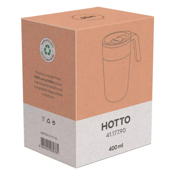 HOTTO Putna šalica, 400 ml - CASTELLI Bijela