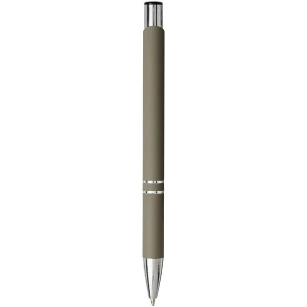 Moneta soft touch click ballpoint pen - Unbranded Dark grey