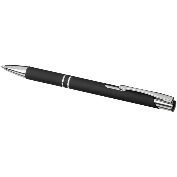 Moneta soft touch click ballpoint pen Solid black