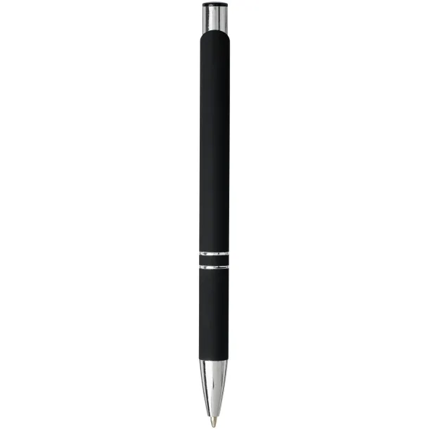 Moneta soft touch click ballpoint pen Solid black