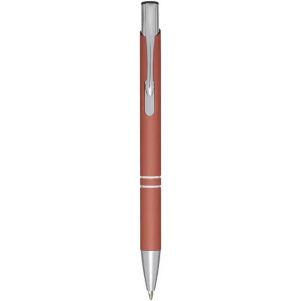 Moneta soft touch click ballpoint pen Brick