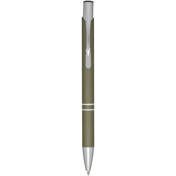 Moneta soft touch click ballpoint pen Forest green