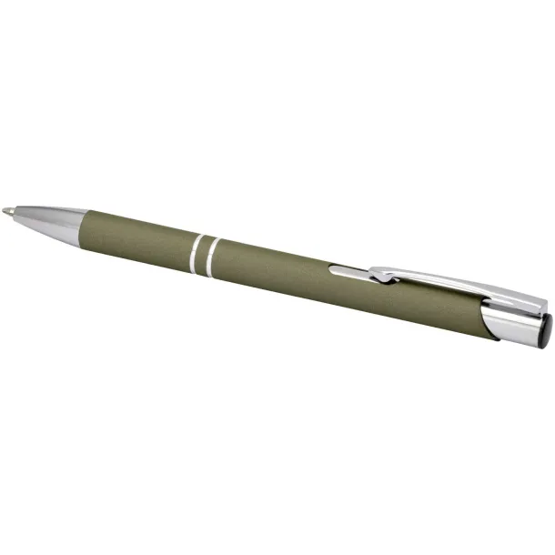 Moneta soft touch click ballpoint pen Forest green