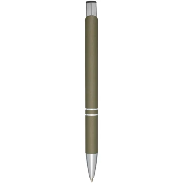 Moneta soft touch click ballpoint pen Forest green