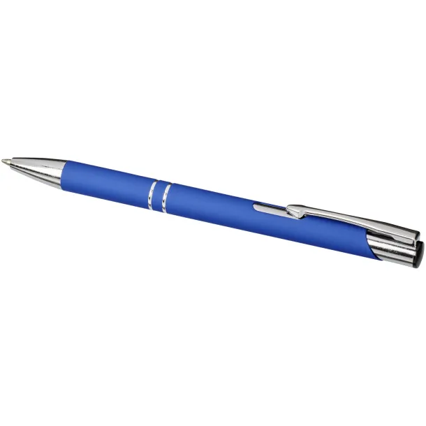 Moneta soft touch click ballpoint pen Royal blue