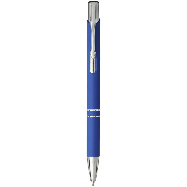 Moneta soft touch click ballpoint pen Royal blue