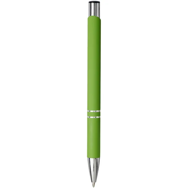 Moneta soft touch click ballpoint pen Fern green