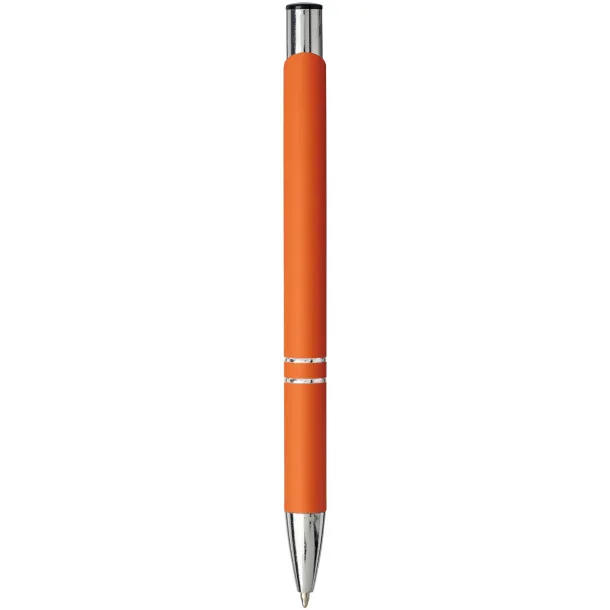 Moneta soft touch click ballpoint pen Orange