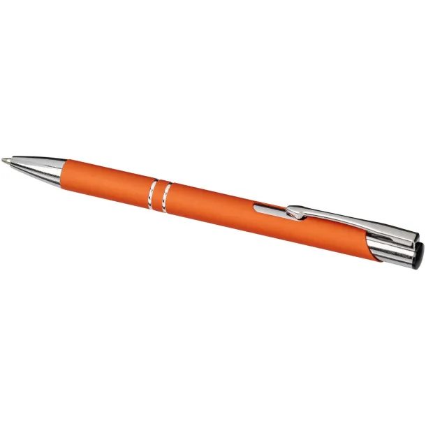 Moneta soft touch click ballpoint pen Orange