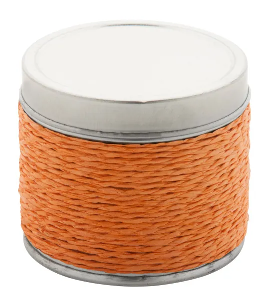 Shiva scented candle, vanilla Orange Grey