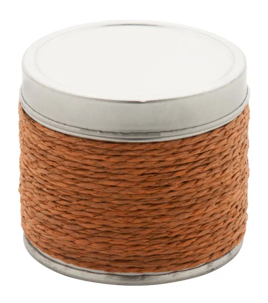 Scendle scented candle, vanilla Brown Silver