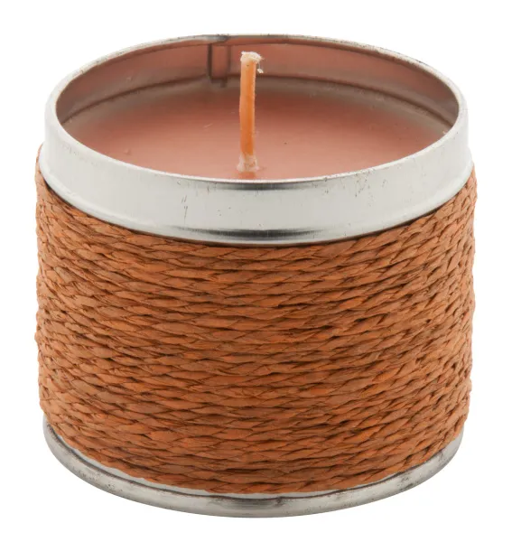 Scendle scented candle, vanilla Brown Silver