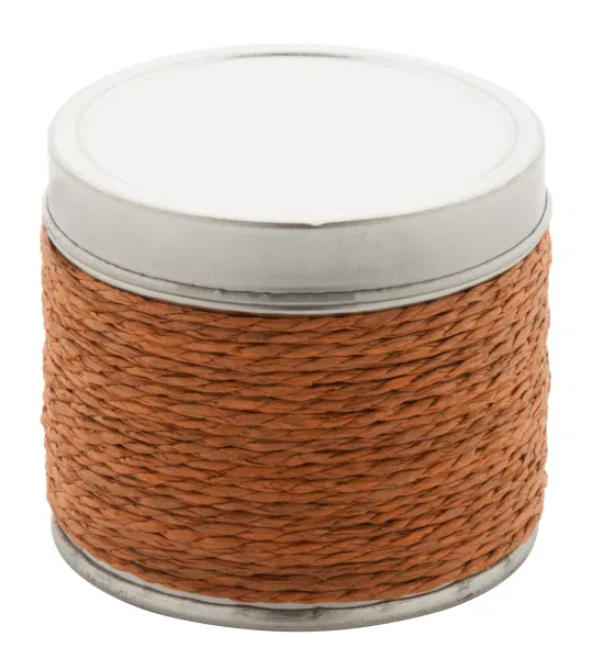 Scendle scented candle, vanilla Brown Silver