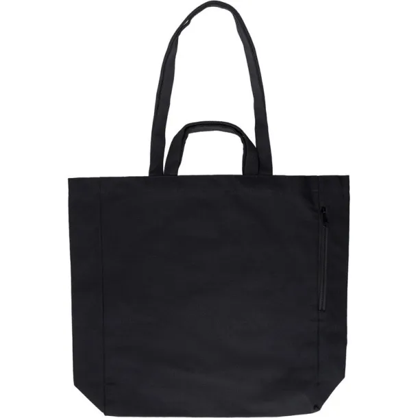  Recycled cotton shopping bag Crna