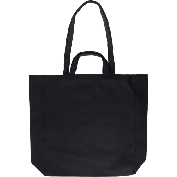  Recycled cotton shopping bag Crna