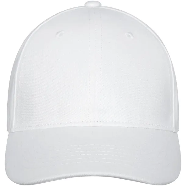 Davis 6 panel cap - Elevate Life White